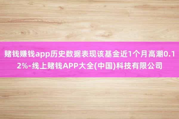 赌钱赚钱app历史数据表现该基金近1个月高潮0.12%-线上赌钱APP大全(中国)科技有限公司