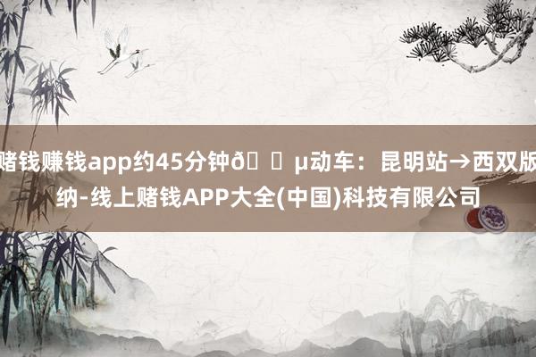 赌钱赚钱app约45分钟🔵动车:昆明站→西双版纳-线上赌钱APP大全(中国)科技有限公司