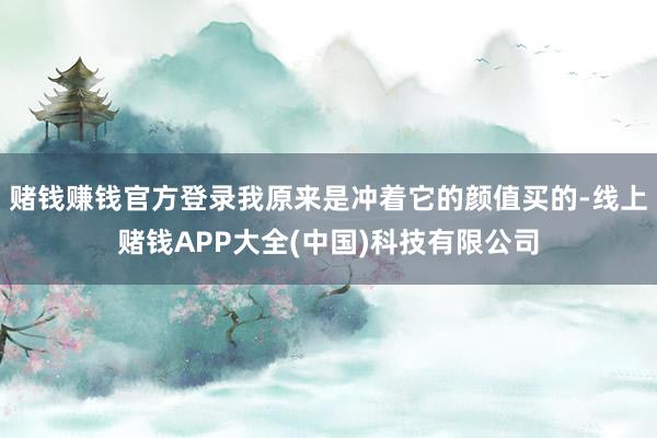 赌钱赚钱官方登录我原来是冲着它的颜值买的-线上赌钱APP大全(中国)科技有限公司