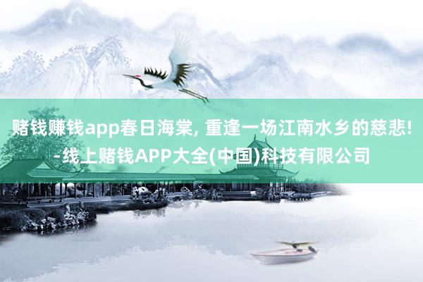 赌钱赚钱app春日海棠, 重逢一场江南水乡的慈悲!-线上赌钱APP大全(中国)科技有限公司